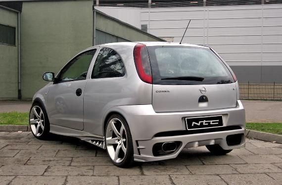 Opel Corsa C Heckstoßstange F-60 Design