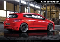 VW Scirocco rear bumper Prior-Design