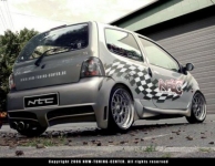 Renault Twingo rear bumper T-Design