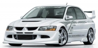 Lancer Evo-VIII Front Half-Spoiler (FRP)
