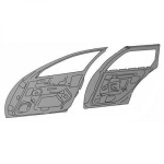 Ford Tr Vorne Re.      Fiesta, Fiesta 99-02, 1403020