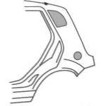 Ford Seitenteil Hi.Li.  Fiesta, Fiesta 05-08, 1404035