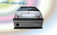 Rear bumper spoiler \