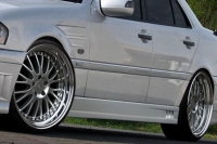 Mercedes C-Klasse W202 Sideskirts PRIOR-DESIGN incl. T�v