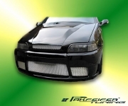 Front bumper with alu mesh grill Fiat Punto