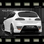 Street Stylz Rear bumper - Seat Leon 1P
