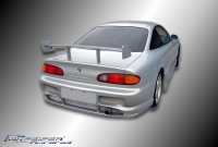 Rear bumper with mesh grill