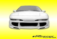 Front bumper with alu mesh grill
