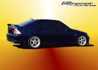Rear wing without brake light
