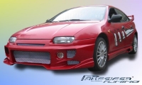 Mazda 323 BA-F Front bumper with alu mesh