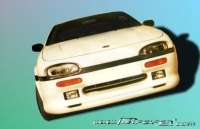 Front bumper with 2 holes for headlights