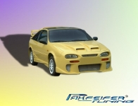 Front bonnet with air intake