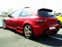 Limited Edition Rear bumper Honda Civic 92-95 HB