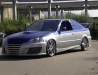 MaxMad-Look Front bumper Honda Civic 96-98