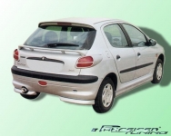 Peugeot 206, Heckschrzenecken links + rechts