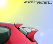Peugeot 206, Heckspoiler \