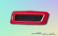 Front grill wit alu mesh grill 9/2000up