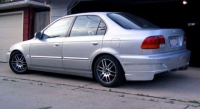 Edition 1 Rear bumper Honda Civic Coupe/Limo 96-00