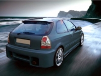 V-Style Rear bumper Honda Civic 96-00 HB