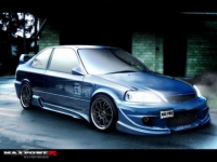 NewStyle Side skirts Honda Civic 96-00 Coupe
