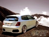Invader Rear bumper Honda Civic from 2001