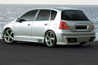 V4 Rear bumper Honda Civic from 2001 5 Door