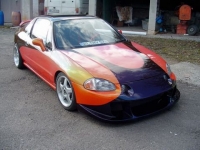 BigMouth Front bumper V2 Honda CRX Targa
