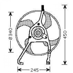 Citroen Zusatzlfter     C2/C3/C5, C3 05-09, 4005101