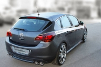 Rear diffuser, Opel Astra J