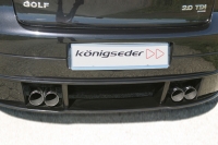 Reardiffusorlip, VW Golf 5