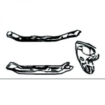 US Parts & Oldtimer Schloblech Oben    Swift, 6410010
