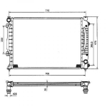 Audi Khler            Audi A6, A6 (Typ 4B) 97-01, 8101155