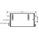 Audi Kondensator Audi A4+A5+Q5, Q5 08->>, 8101800