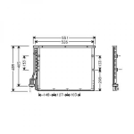 BMW Kondensator       Bmw E36; 3-Reihe Lim/Tour/Comp (E36) 90-99, 8121308