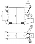BMW Ladeluftkhler   Bmw E39; 5-Reihe (E39) 95-00, 8122308