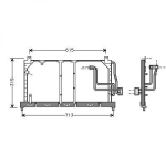 Opel Kondensator   Combo;Corsa, 8126219