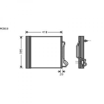 Mercedes Kondensator     Mcc Smart, 8160510