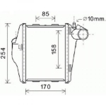 Mercedes Ladeluftkhler      Smart, 8160604