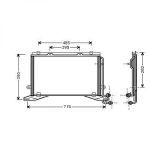 Mercedes Kondensator       Db W210, E-Kl.(W210) 99-02, 8161402
