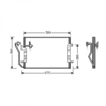Mercedes Kondensator          W168, A-Klasse W168 97-00, 8168001