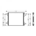Mercedes Kondensator     Ml-Klasse, M-Kl. W163 98-01, 8169000