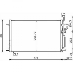 Opel Kondensator        Antara, 8187001