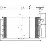 Opel Kondensator        Antara, 8187002