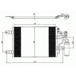 Opel Kondensator        Meriva, Meriva 06-10, 8187501