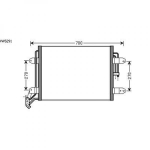 Volkswagen Kondensator        Tiguan, Tiguan 07-11, 8225500
