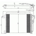 Chrysler Kondensator Grnd.Cherokee, 8261100