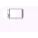 Ford Kondensator      Fiat 500; 8340500