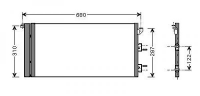 Fiat Kondensator         Panda, Panda 12->>, 8343405