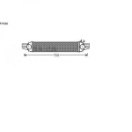 Fiat Ladeluft Khler   Fiorino, 8345205