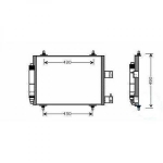 Peugeot Kondensator   Fiat Ulysse, 8349380